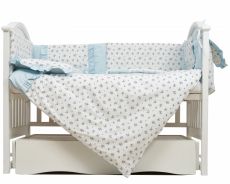 Постельный комплект 7 эл Twins Romantic Spring collection 4027-TRS-04F, Flower